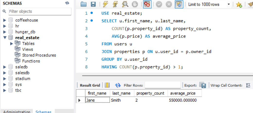 Python SQL preview
